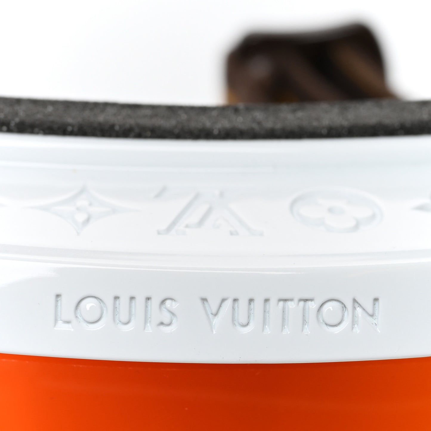 Acetate LV Snow Mask White