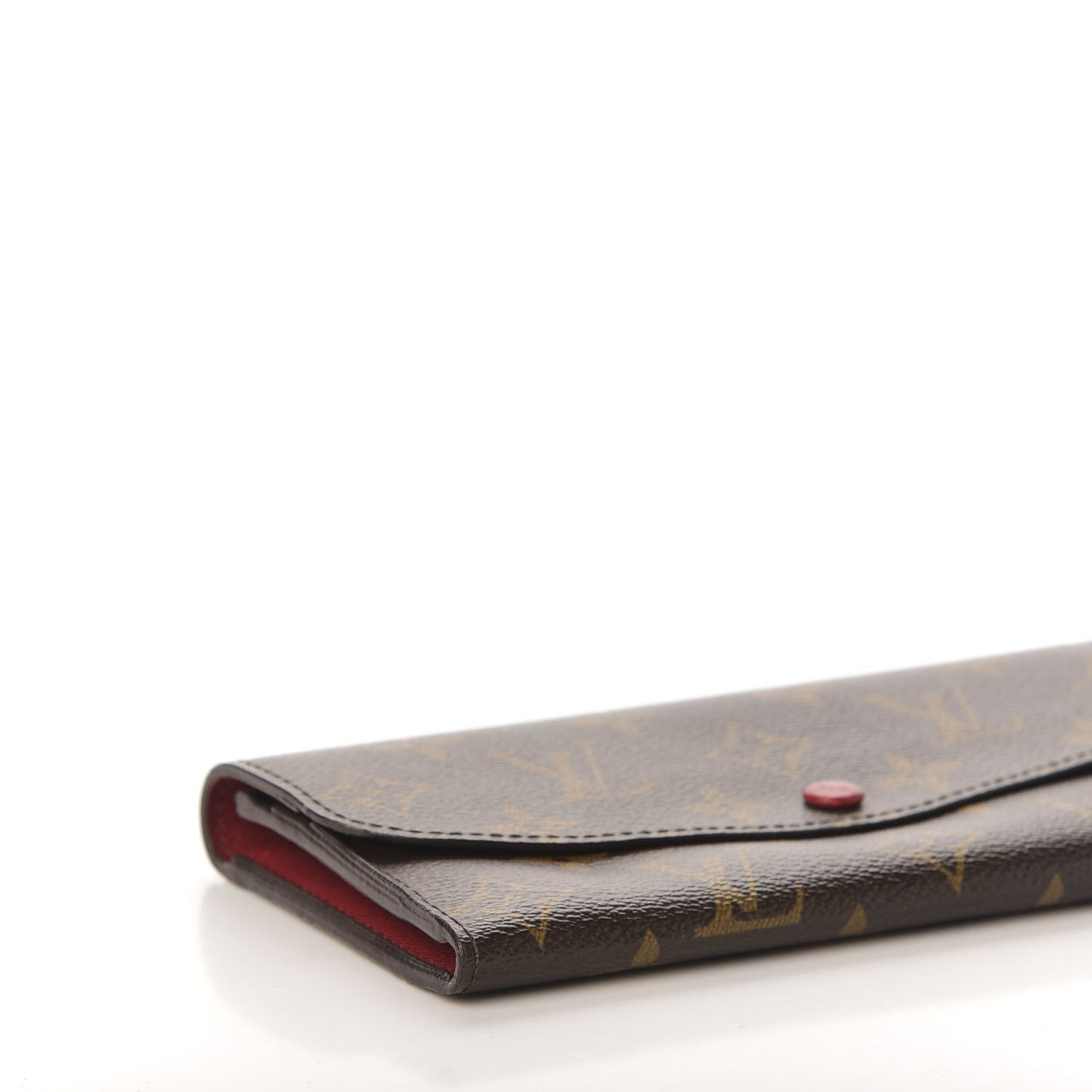 Monogram Emilie Wallet Red