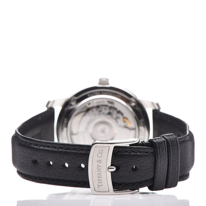 Tiffany Stainless Steel Calfskin 37mm Mark Resonator Automatic Watch 4 of 8