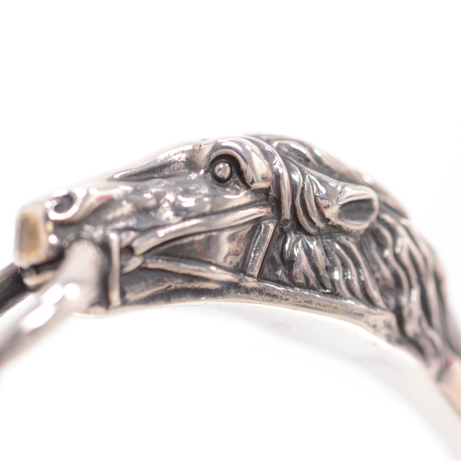 Gucci Metal Horse Head Bracelet 17 8 of 8