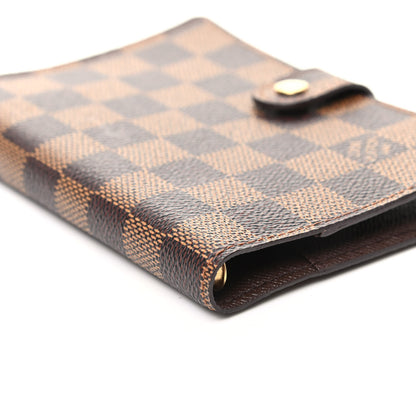 Louis Vuitton Damier Ebene Small Ring Agenda Cover 7 of 8