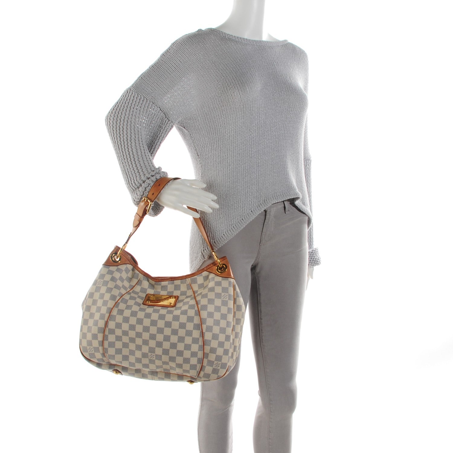 Louis Vuitton Damier Azur Galliera PM 2 of 10