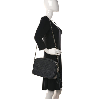 Chanel Caviar Quilted Large Coco Tassel Camera Case Black 2 of 20