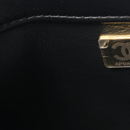 Chanel Lambskin Quilted Small Trendy CC Chain Dual Handle Flap Bag Black 7 of 11