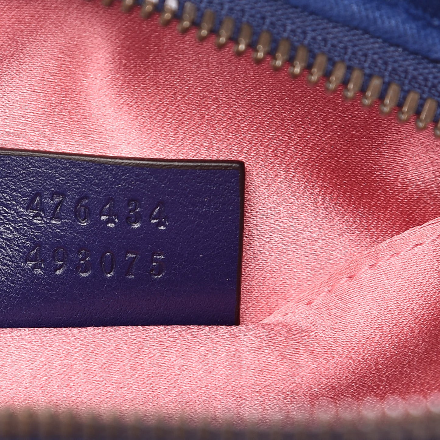Velvet Matelasse GG Marmont Belt Bag 85 34 Cobalt Blue