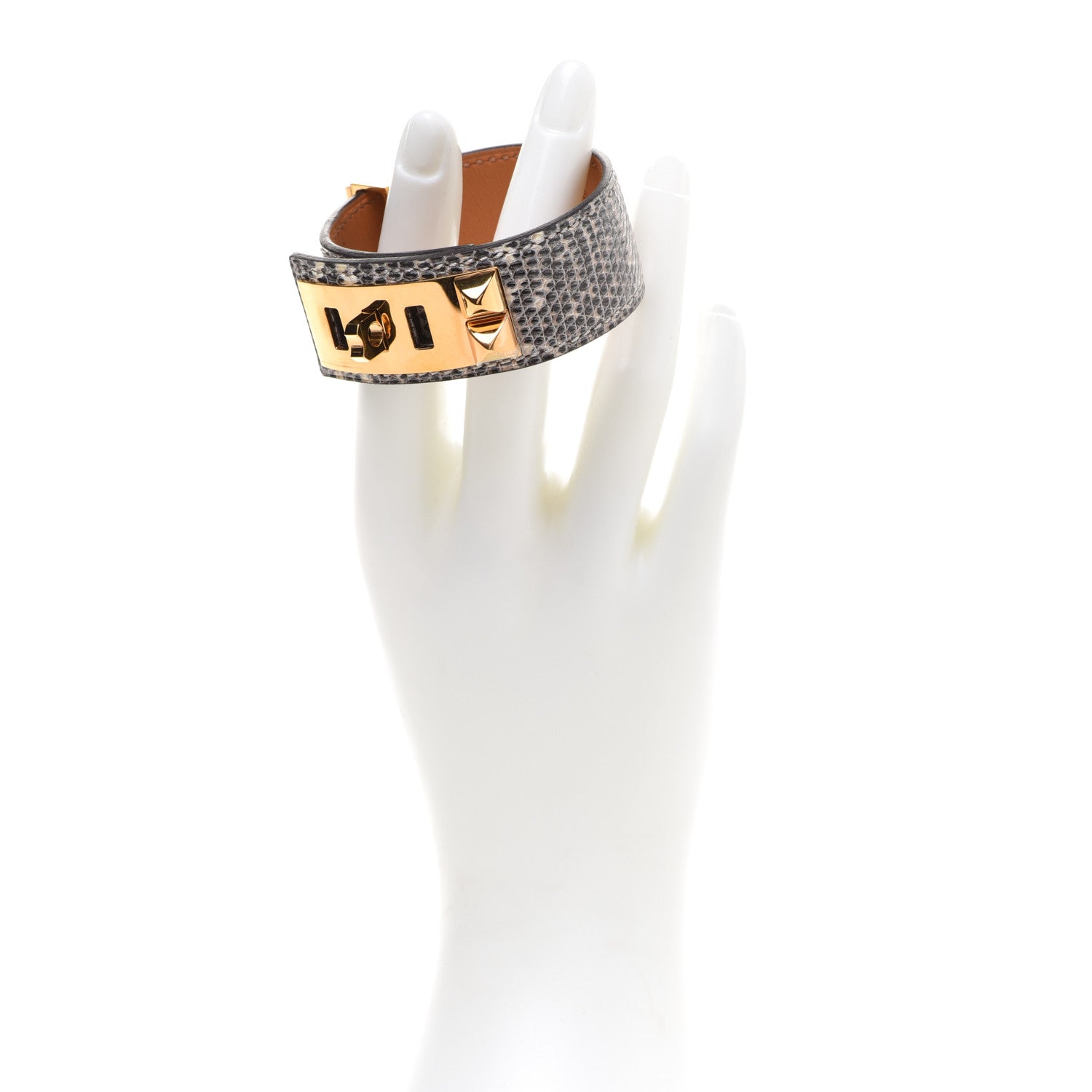 Hermes Lizard Collier De Chien CDC 24 Bracelet T2 Ombre 2 of 6