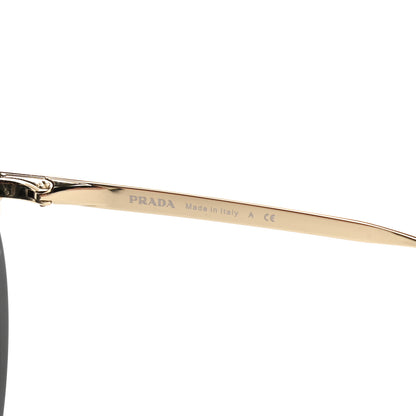 Prada Horn Metal Cinema Sunglasses SPR66T Black 5 of 9