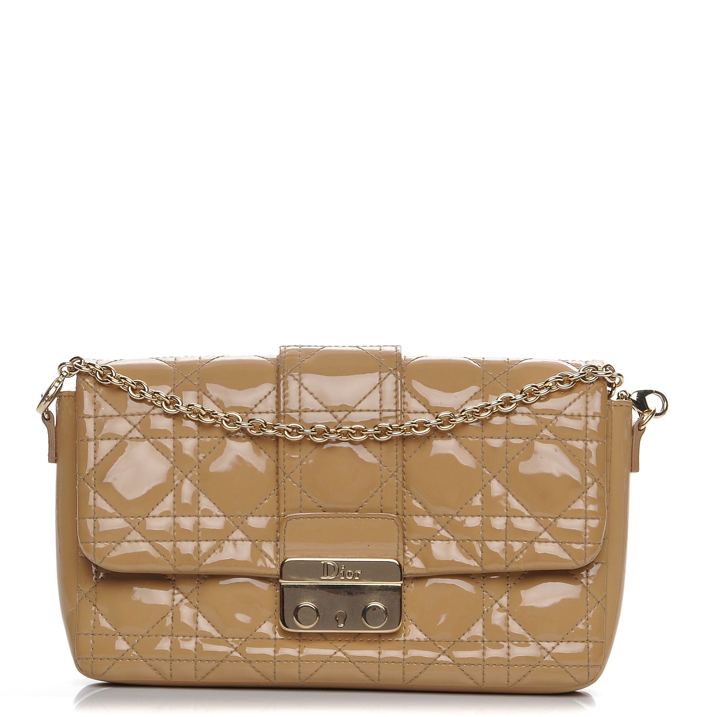 Patent Cannage New Lock Pouch Beige
