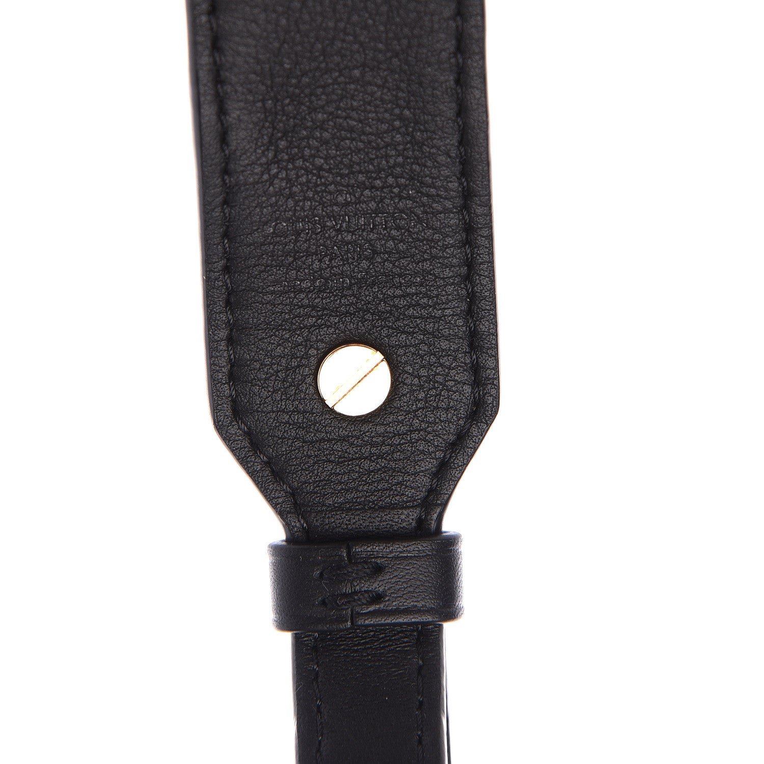 Louis Vuitton Reverse Monogram Bandouliere Shoulder Strap XL Black 4 of 5