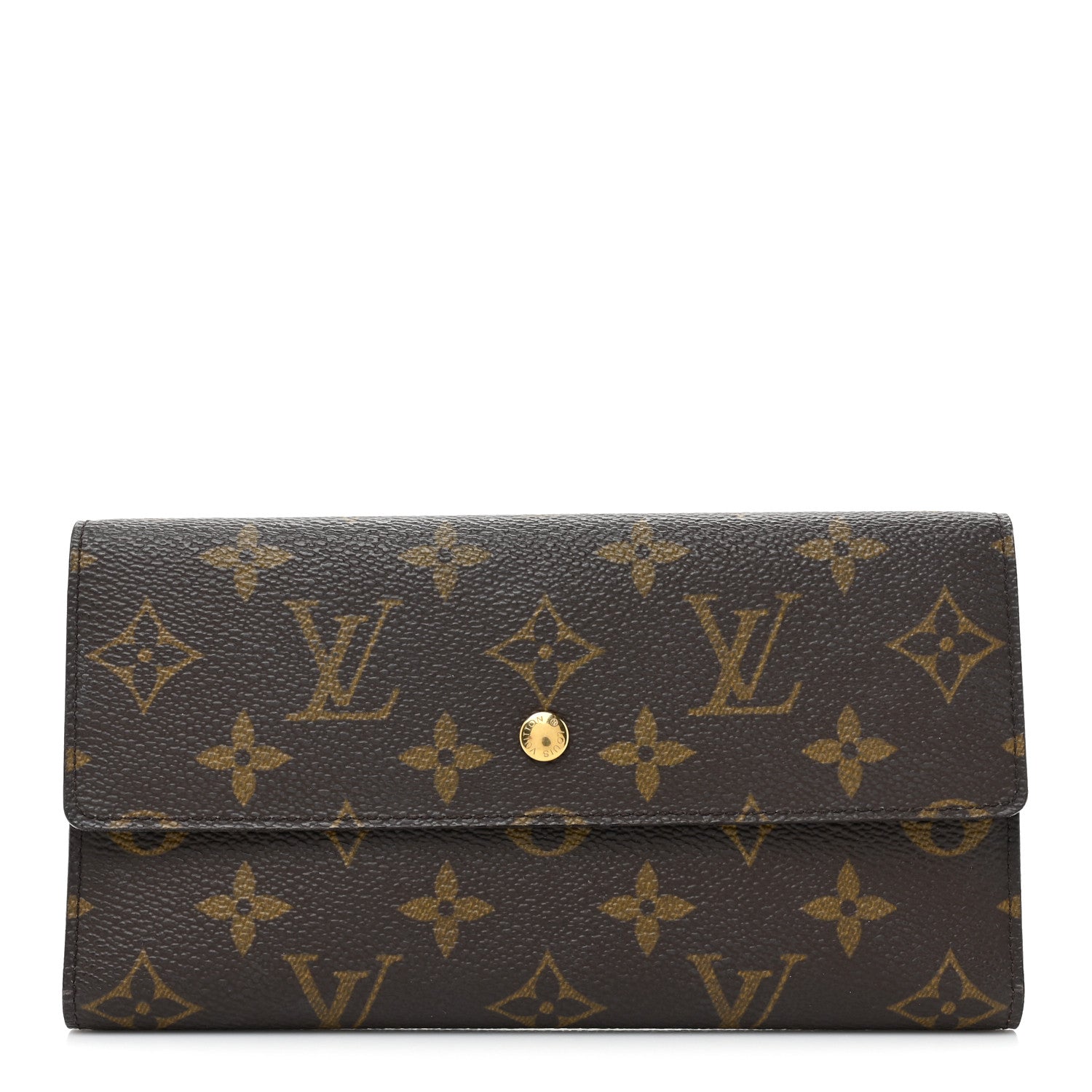 Louis Vuitton Monogram Porte Tresor International Wallet 1 of 14