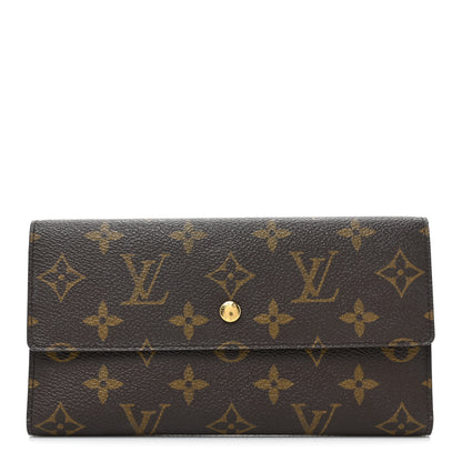 Louis Vuitton Monogram Porte Tresor International Wallet 1 of 14