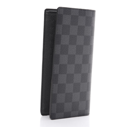Louis Vuitton Damier Graphite Brazza Wallet 2 of 7
