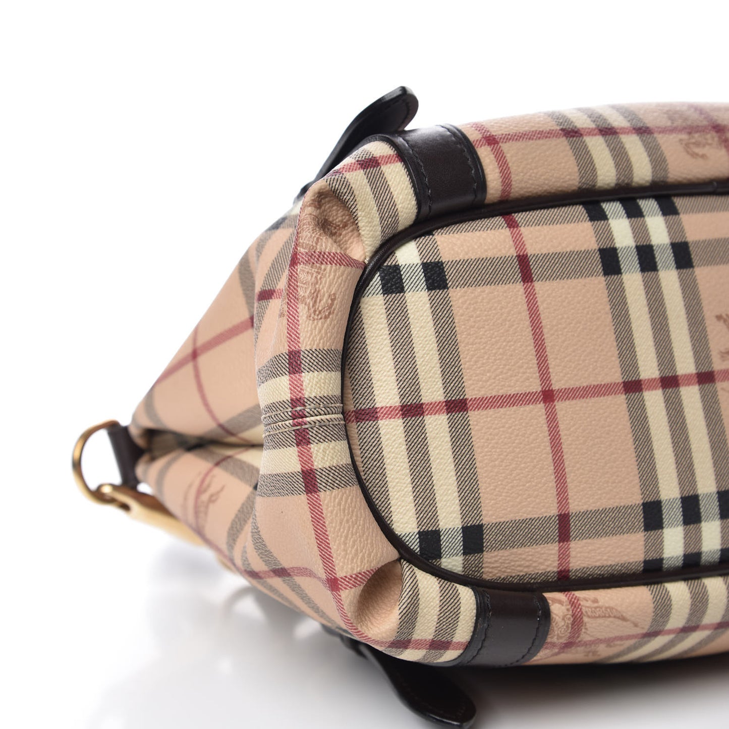 Haymarket Check Small Northfield Tote Chocolate