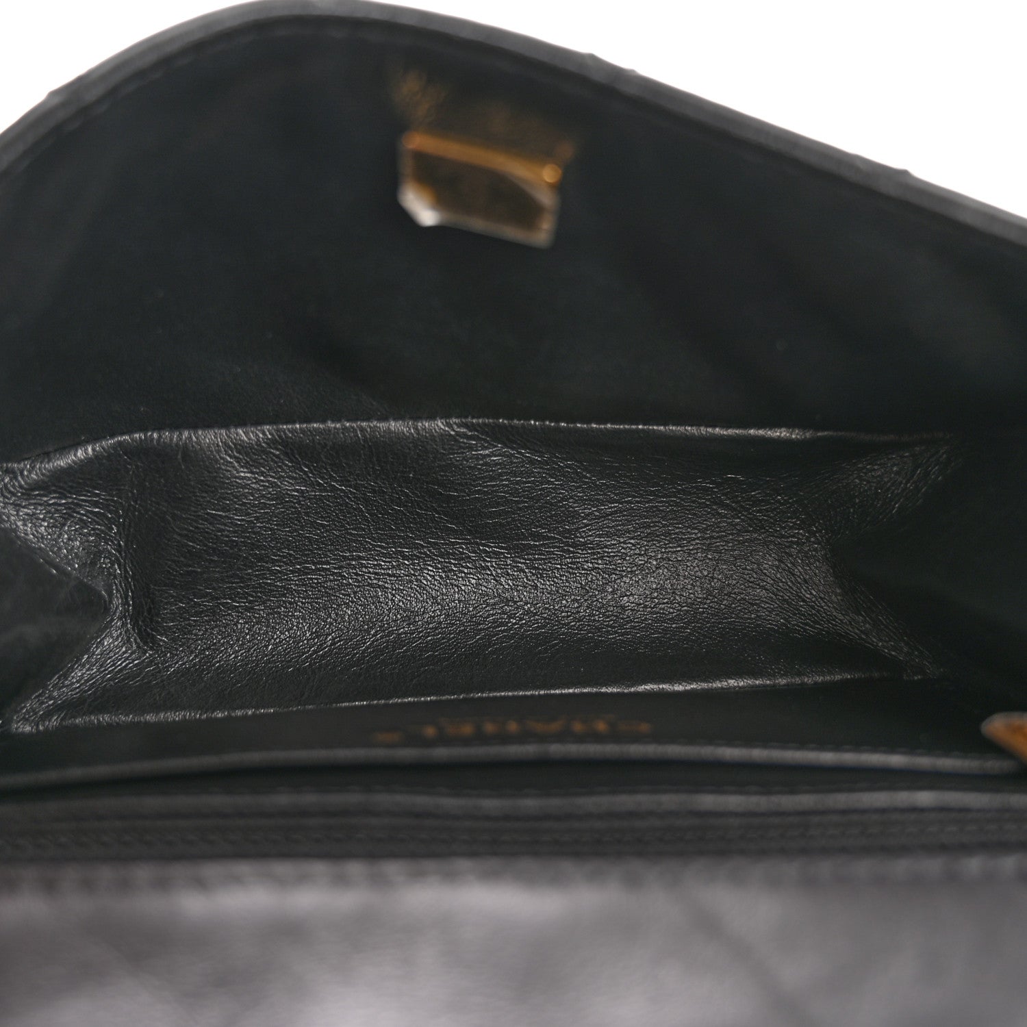 Chanel Aged Calfskin Quilted 2.55 Reissue Mini Flap Black 5 of 10