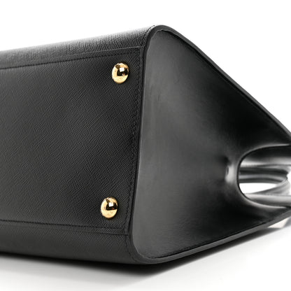 Prada Saffiano Soft Calfskin Tote Black 9 of 9
