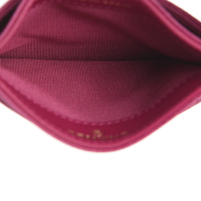 Chanel Caviar Quilted Boy Card Holder Fuchsia 4 of 7