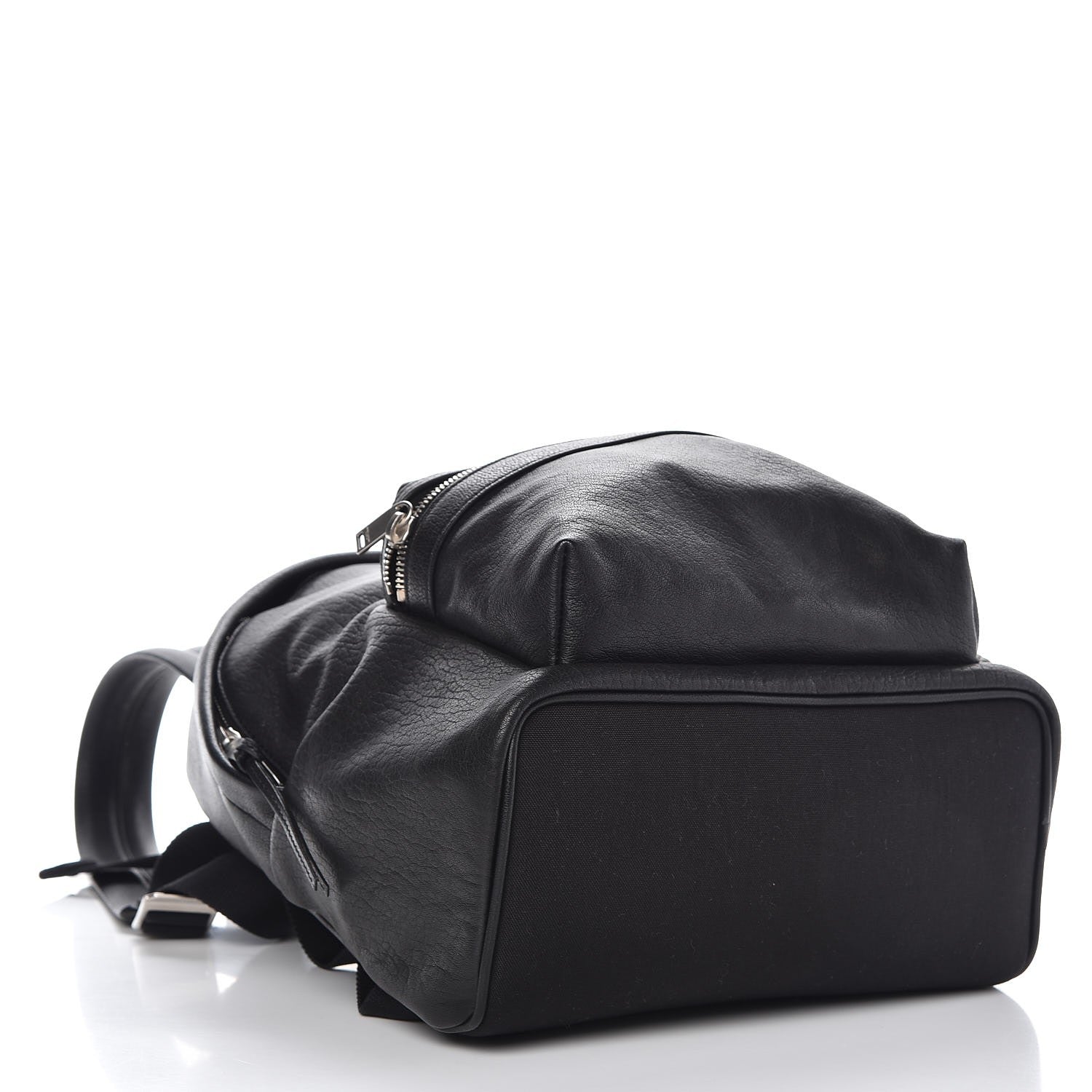 Saint Laurent Lambskin Mini City Backpack Black 4 of 9
