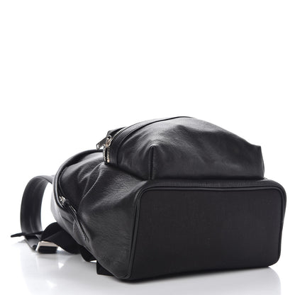 Saint Laurent Lambskin Mini City Backpack Black 4 of 9
