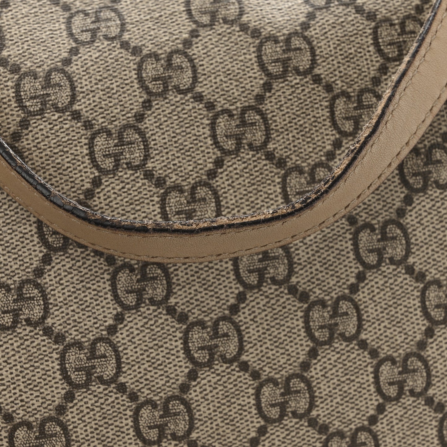 GG Supreme Monogram Medium Nice Tote Beige