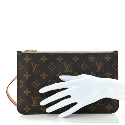 Louis Vuitton Monogram Saint Barth Neverfull MM GM Pochette Rose Ballerine 2 of 11