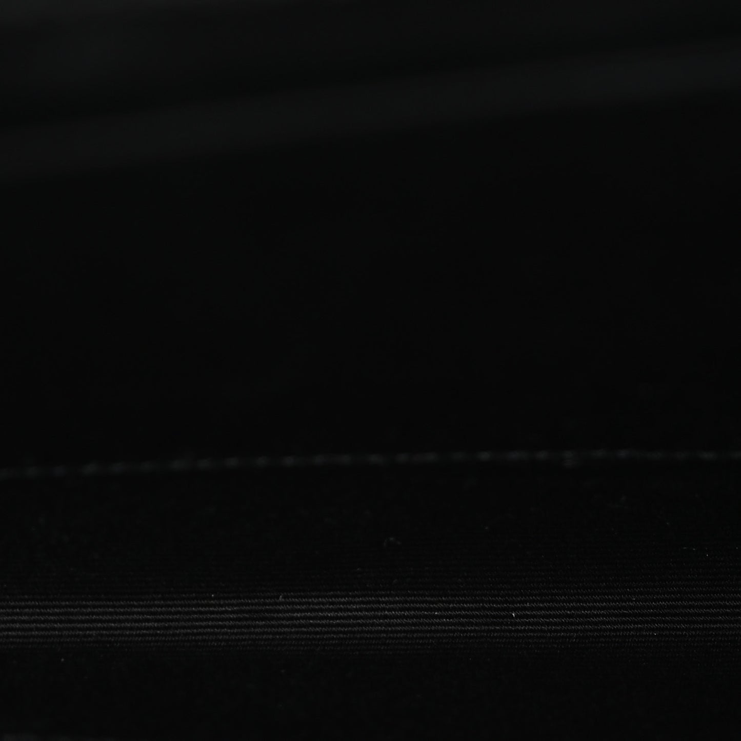 Grain De Poudre Textured Mixed Matelasse Triquilt Monogram Clutch Black
