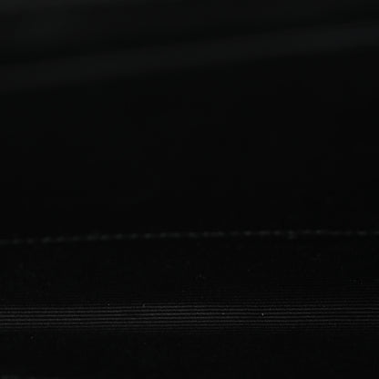 Saint Laurent Grain De Poudre Textured Mixed Matelasse Triquilt Monogram Clutch Black 5 of 11