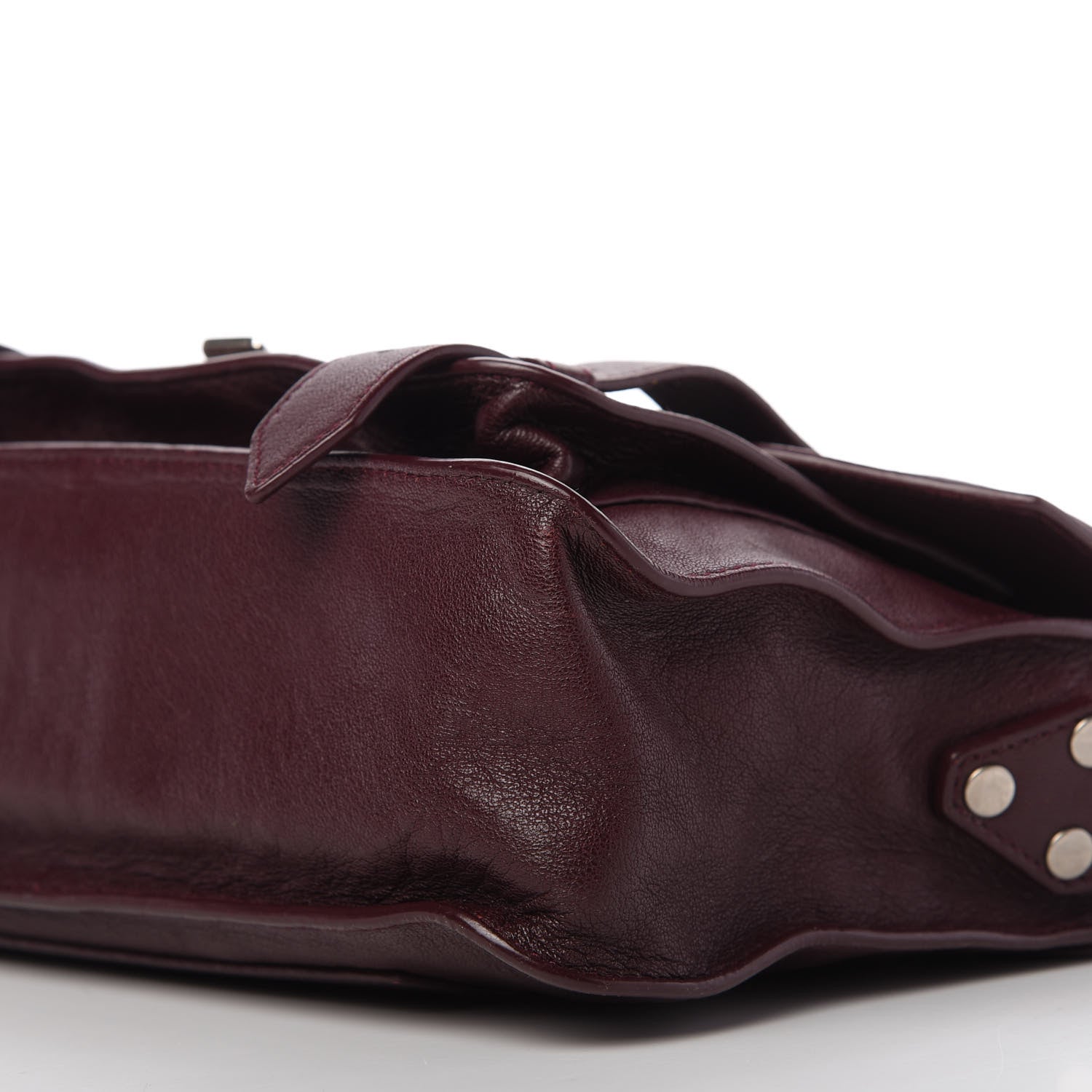 Proenza Schouler Lambskin Tiny PS1 Satchel Oxblood 7 of 12