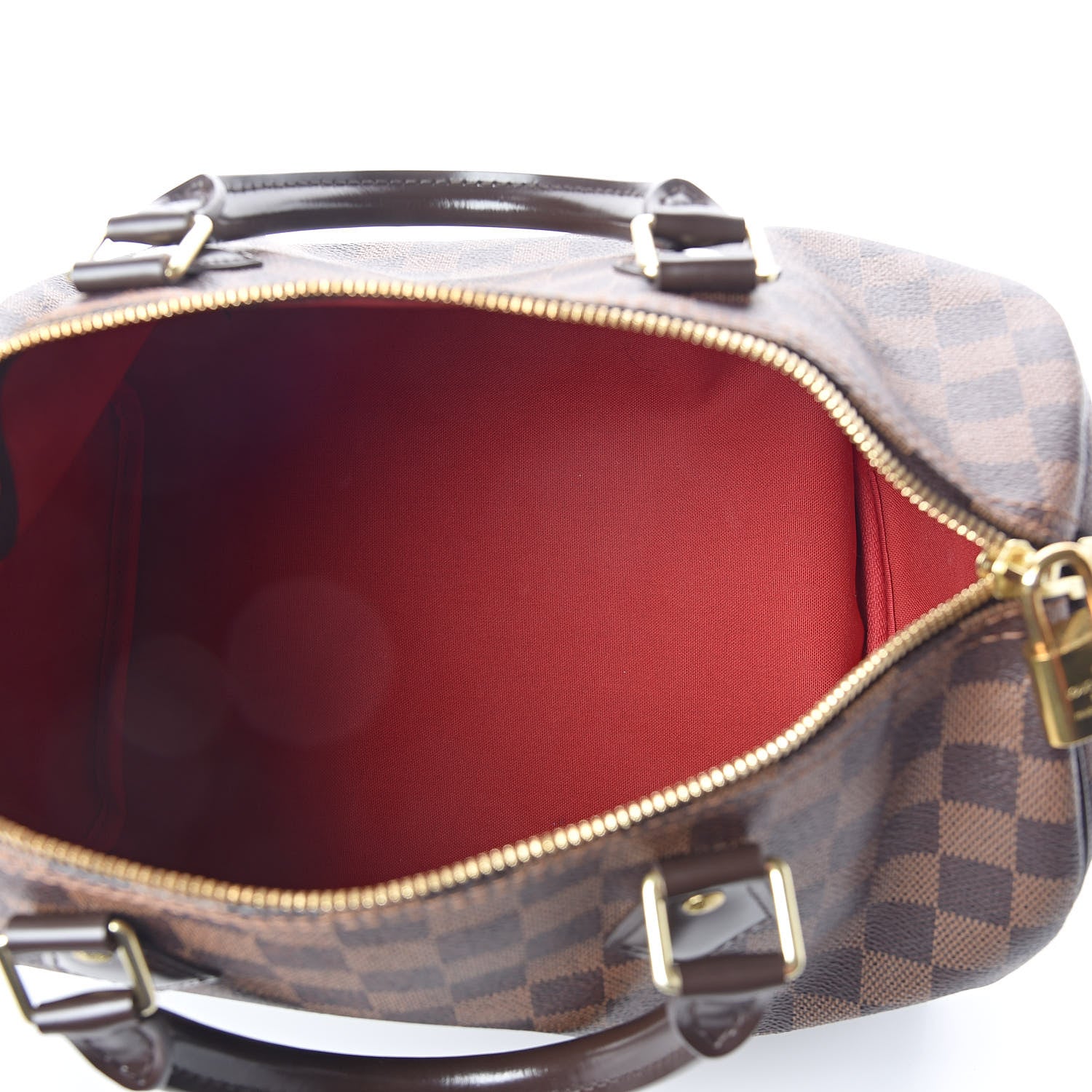 Louis Vuitton Damier Ebene Speedy Bandouliere 30 6 of 10
