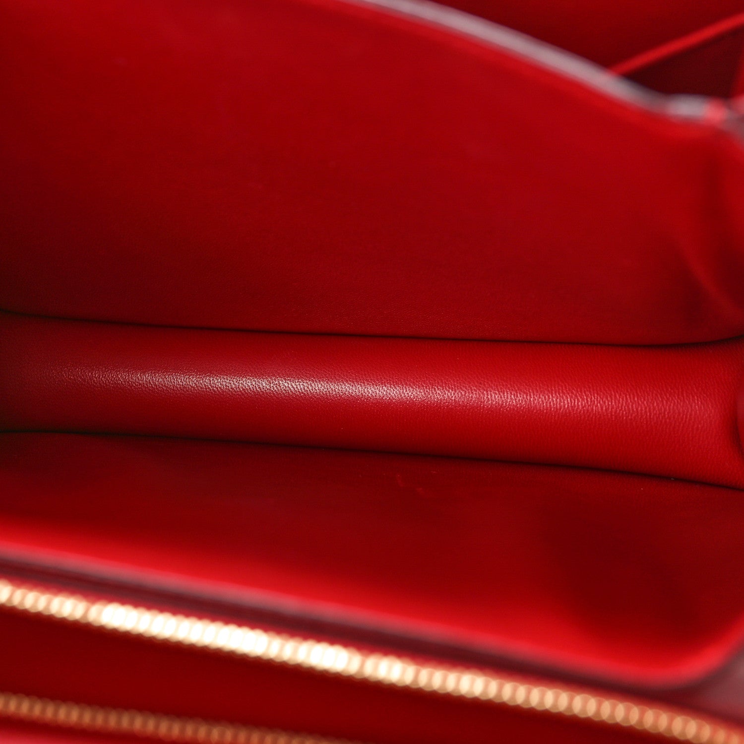 Celine Smooth Calfskin Medium Classic Box Flap Bag Red 5 of 9