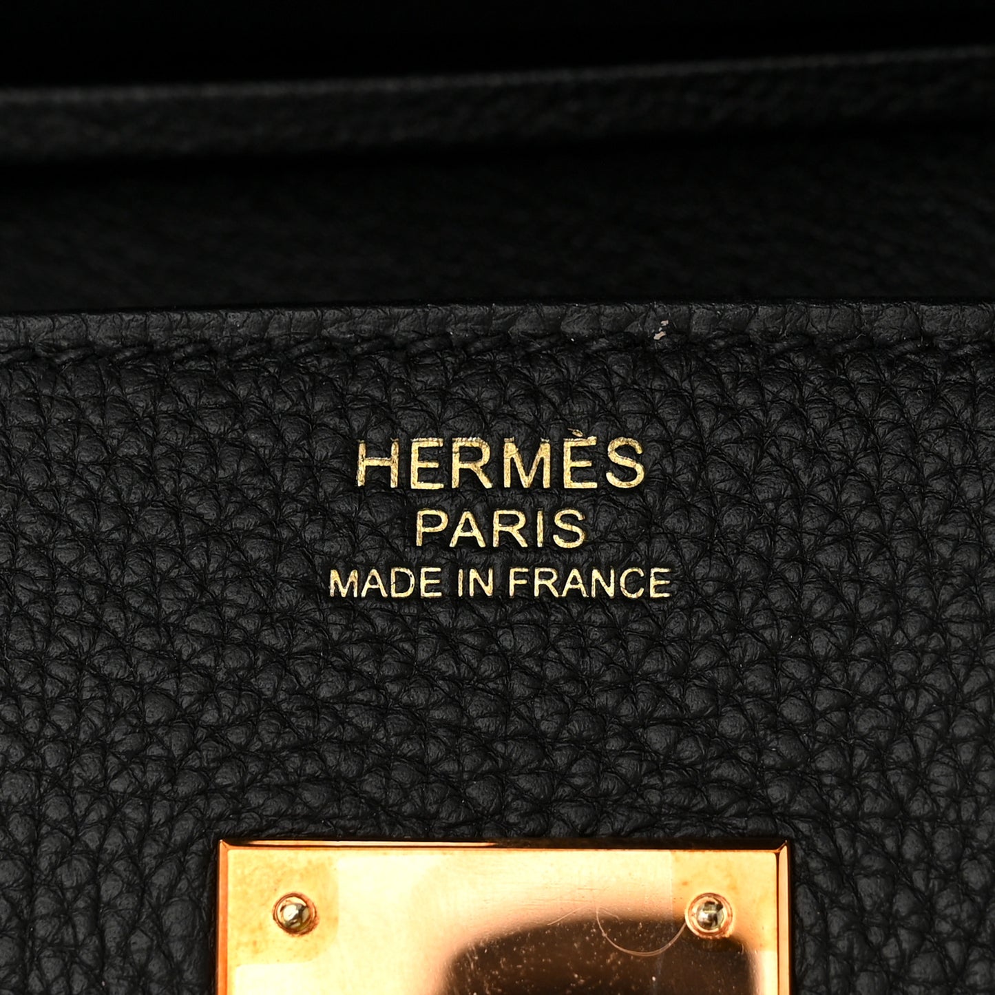 Togo Birkin 30 Black