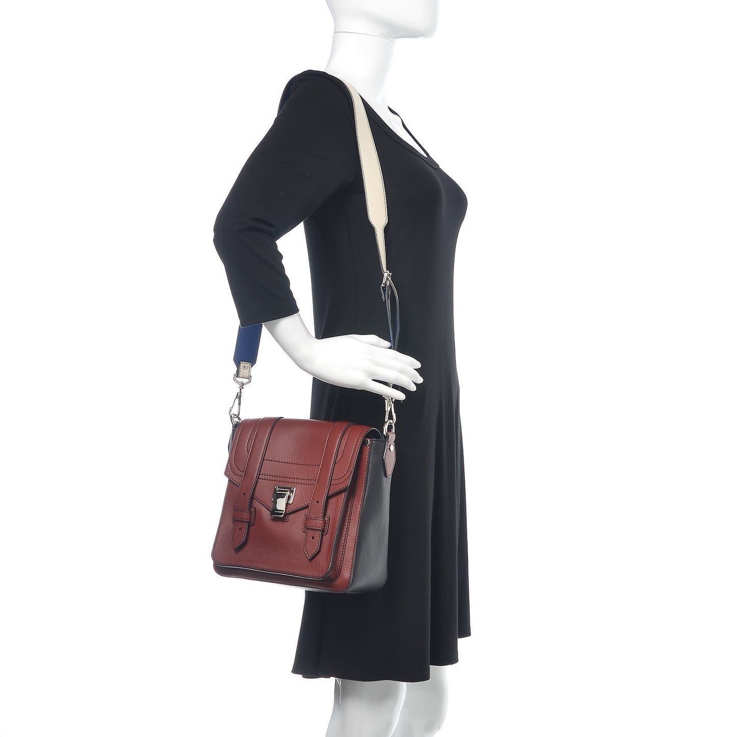 Calfskin PS1 Pouch Messenger Multicolor