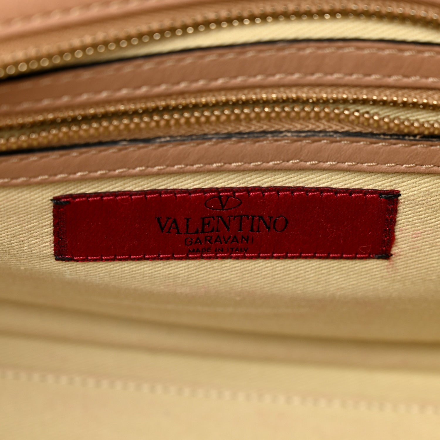 Valentino Garavani Vitello Small Rockstud Double Handle Tote Alpaca 6 of 10