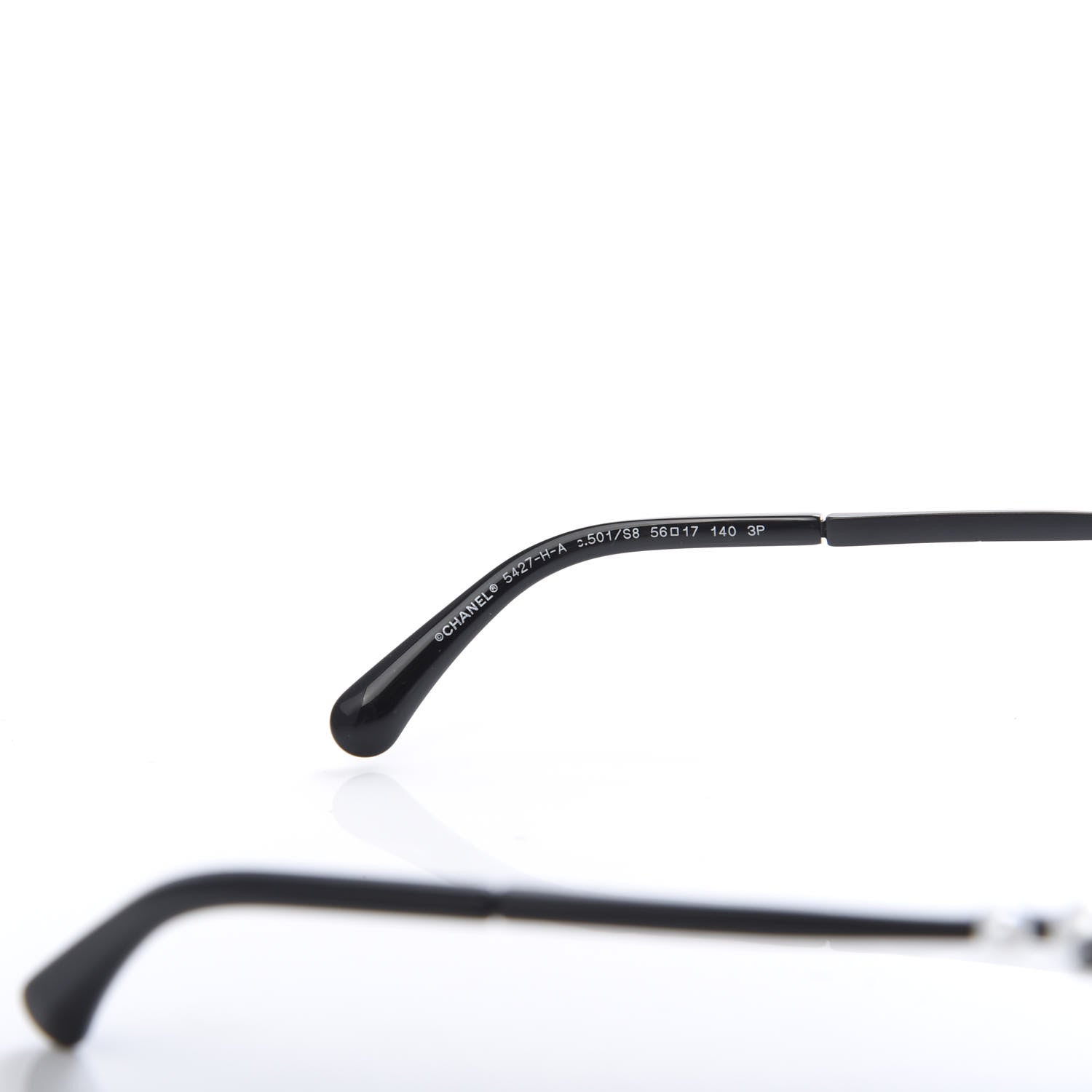 Chanel Pearl Square Polarized Sunglasses 5427-H-A Black 5 of 8