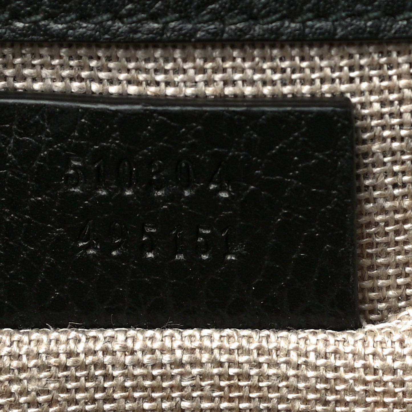 Dollar Calfskin Small Interlocking G Shoulder Bag Black