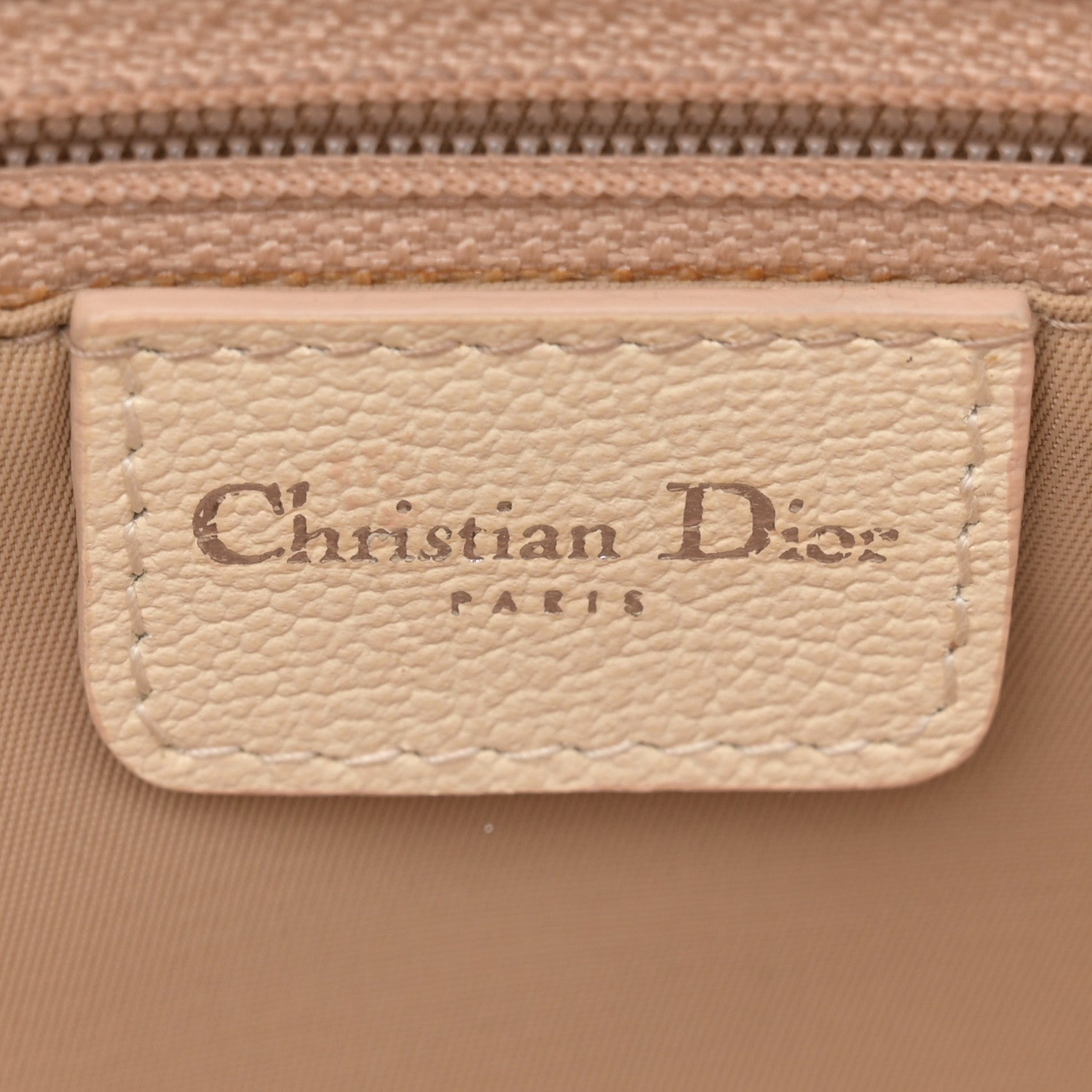 Christian Dior Monogram Vintage Flowers Frame Satchel Beige 6 of 14