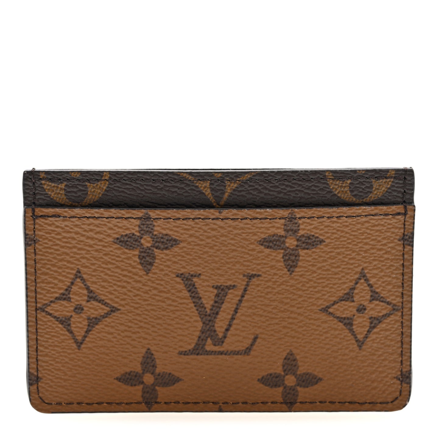 Reverse Monogram Card Holder