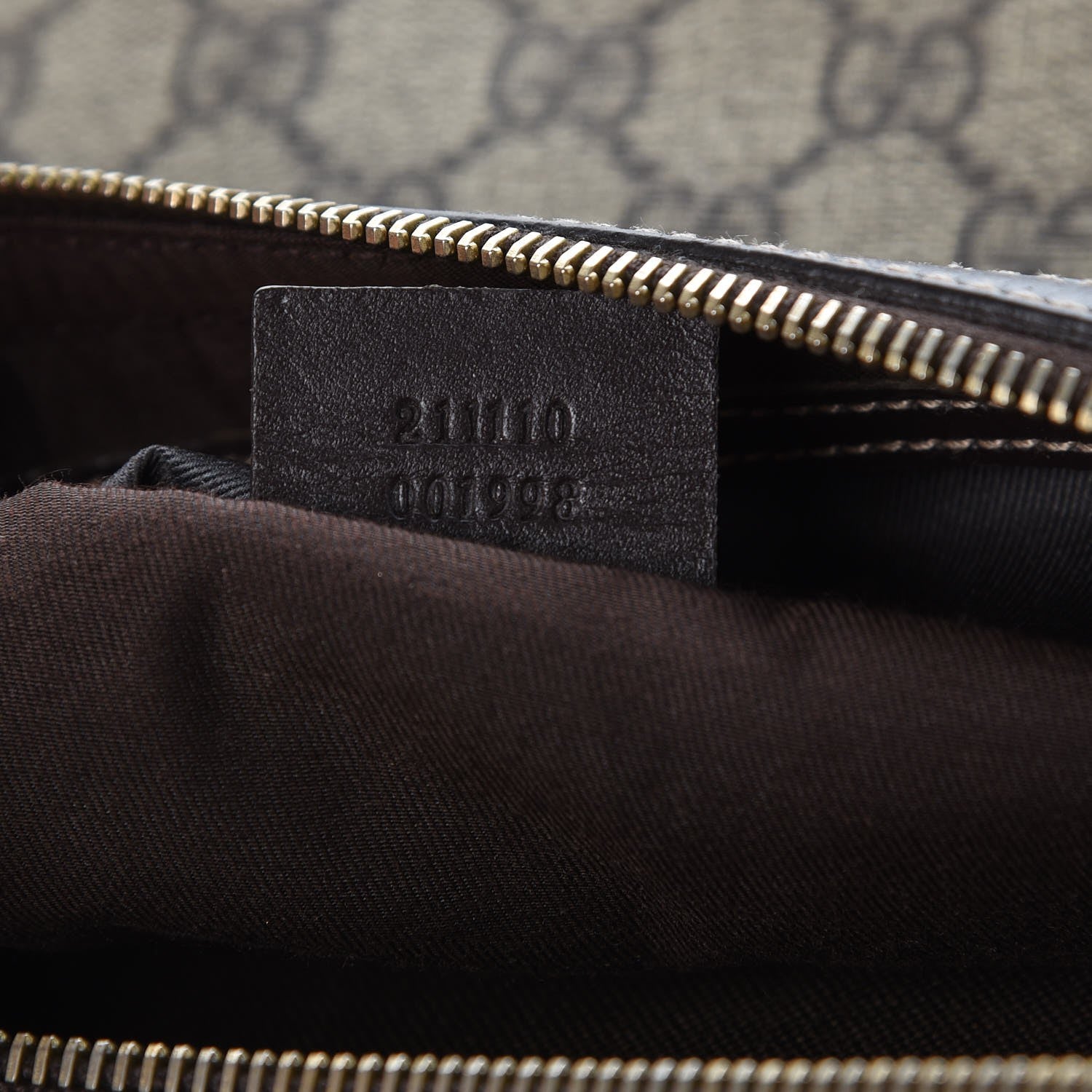 Gucci GG Plus Monogram Belt Bag Dark Brown 7 of 8