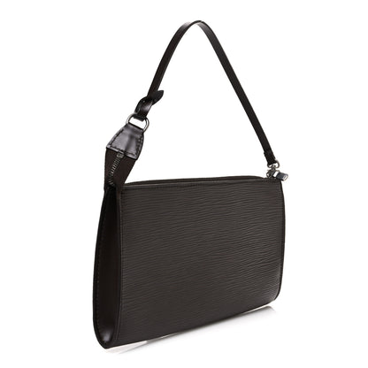Louis Vuitton Epi Pochette Accessories 24 Moka 3 of 10