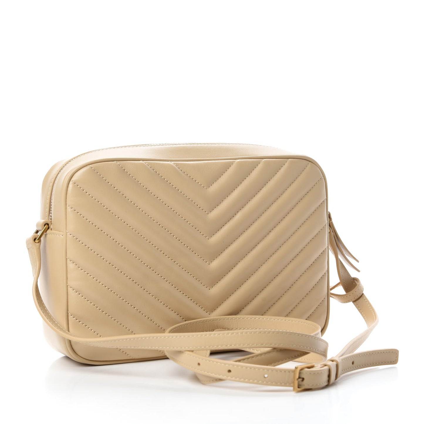 Calfskin Matelasse Monogram Lou Camera Bag New Powder