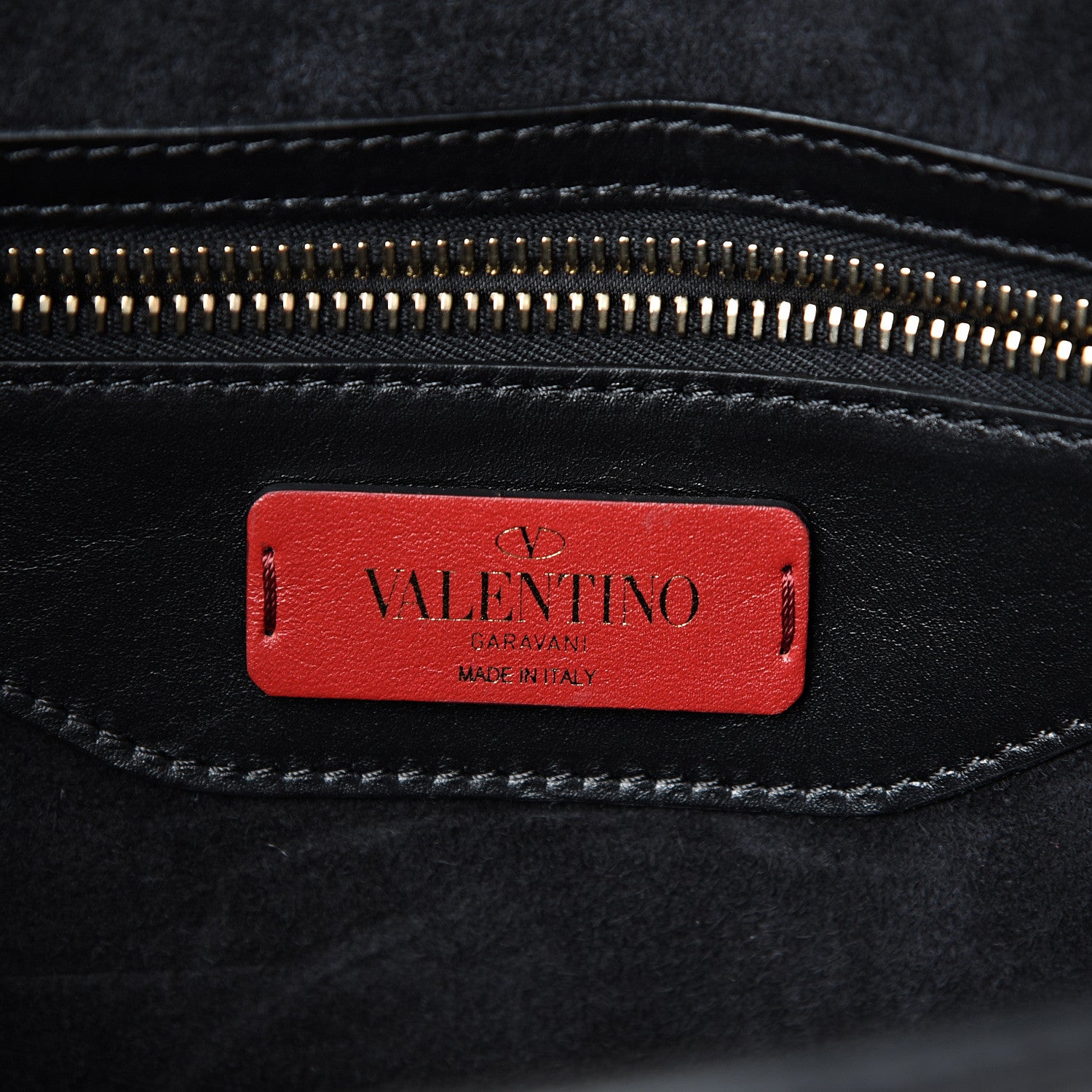 Valentino Garavani Calfskin Lipstick Small Rockstud Demilune Shoulder Bag Black 5 of 15