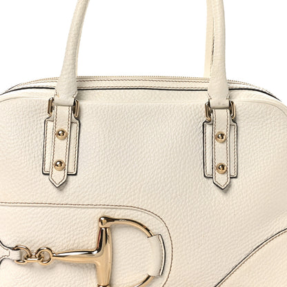 Gucci Calfskin Hasler Boston White 8 of 10