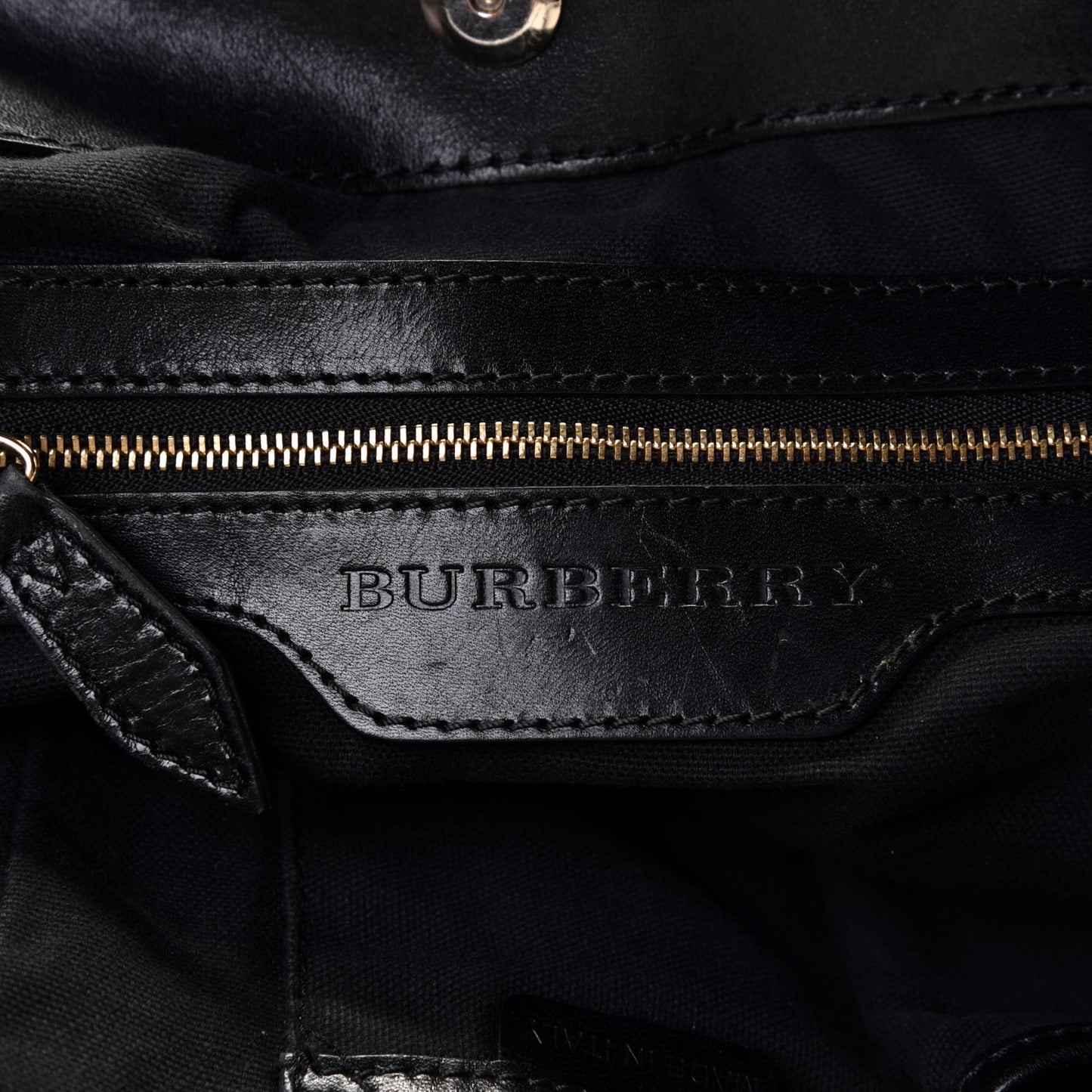 House Check Small Canterbury Tote Black