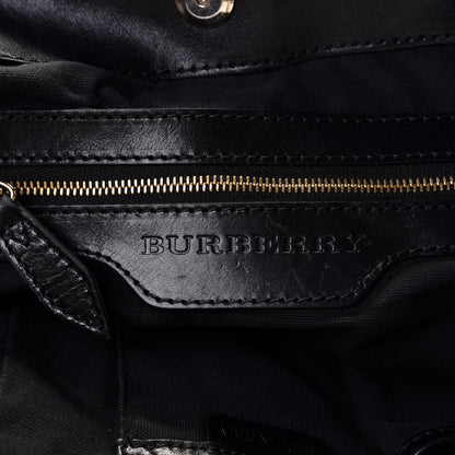 Burberry House Check Small Canterbury Tote Black 5 of 6