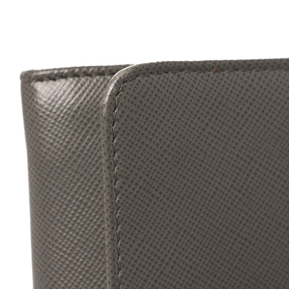 Prada Saffiano Metal Oro Chain Wallet Argilla 11 of 11