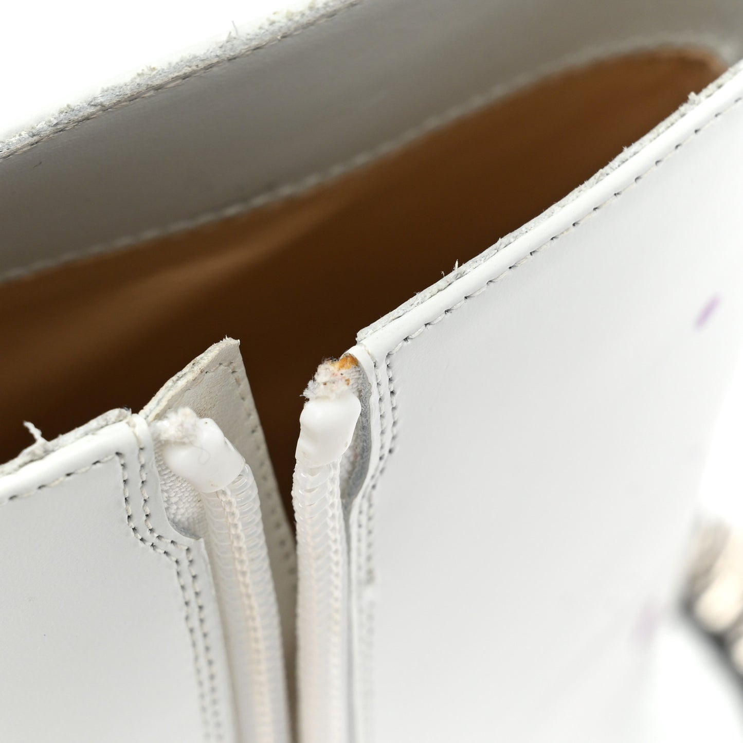 Calfskin Patent Love Is A Boot 100 Booties 38 White
