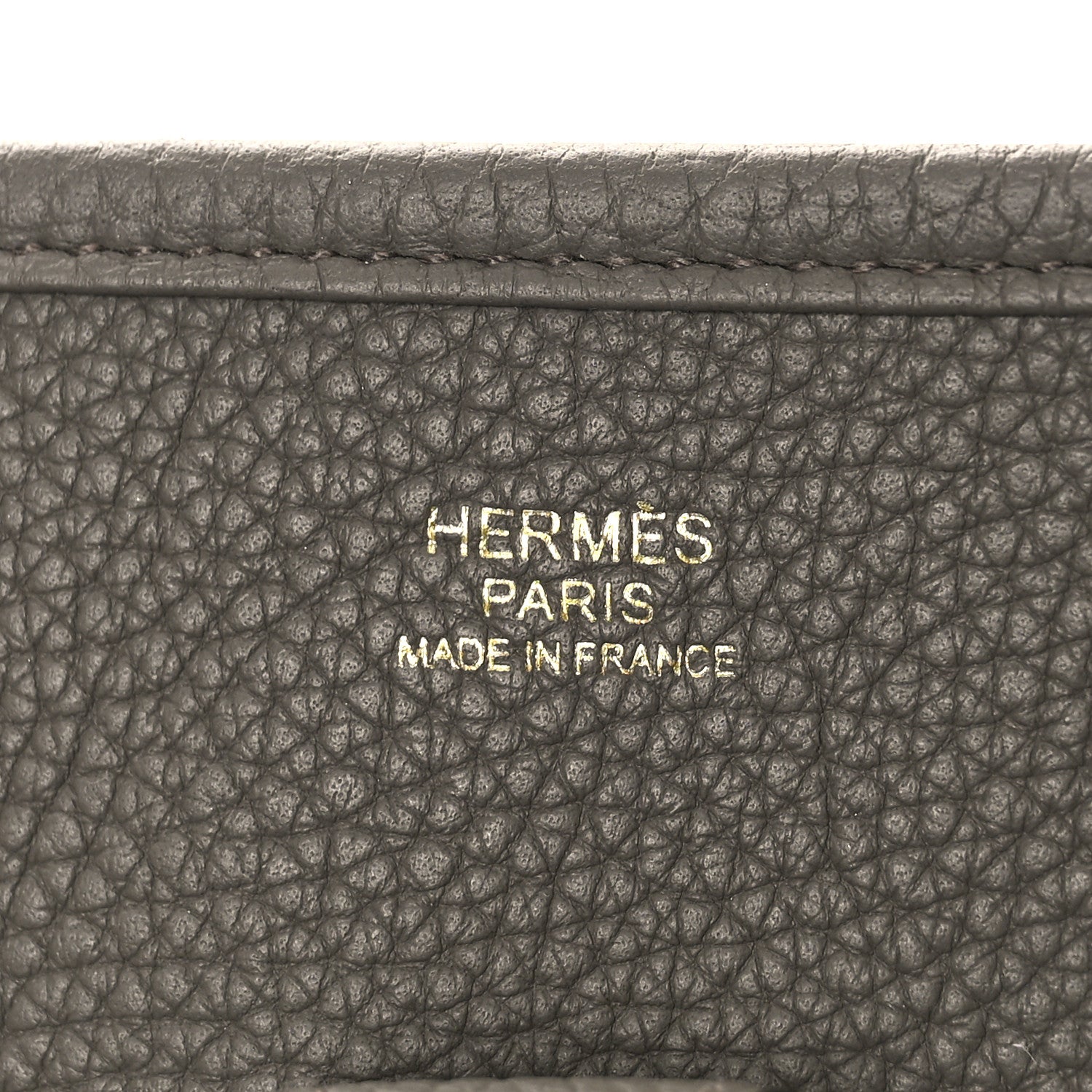 Hermes Taurillon Clemence Evelyne III PM Etain 6 of 8