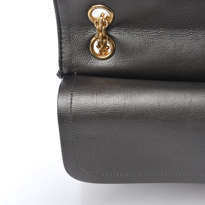 Chanel Metallic Calfskin Quilted 2.55 Reissue 225 Flap Charcoal 13 of 14