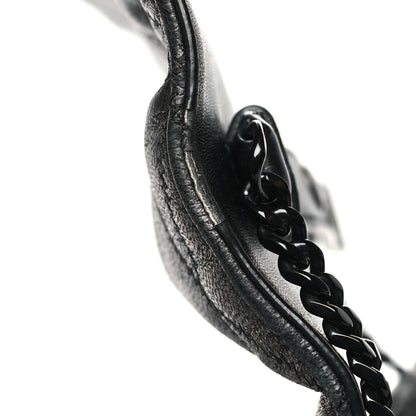 Saint Laurent Lambskin Diamond Quilted Monogram Angie Chain Bag Black 12 of 12