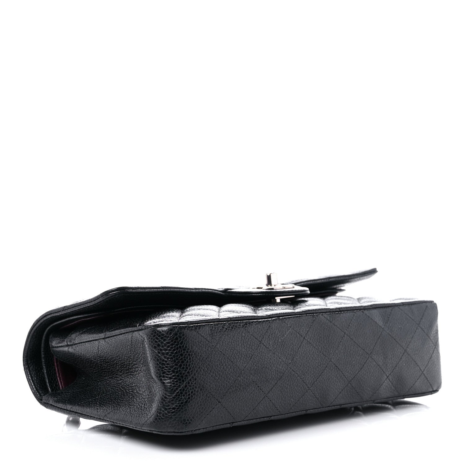 Chanel Caviar Quilted Medium Double Flap Black 4 of 14
