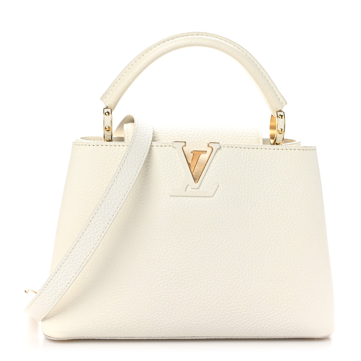 Louis Vuitton X UF Taurillon Artycapucines BB White 1 of 10